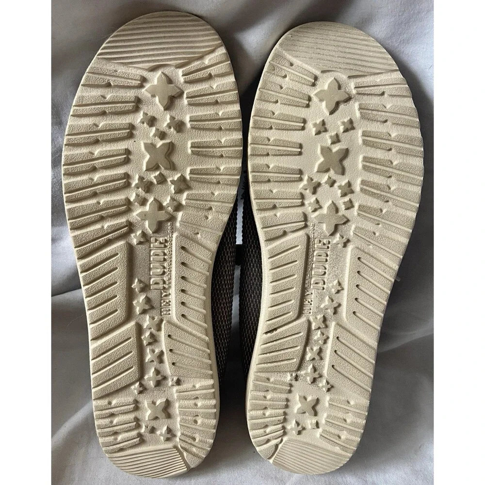 Hey Dude Wally Eden Shoes Laced Mens Size 9 Slip On 112403000